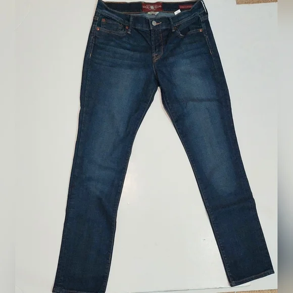 New Lucky Brand Dark Wash Sweet 'N Straight Jeans, Size 4 - Picture 2 of 8